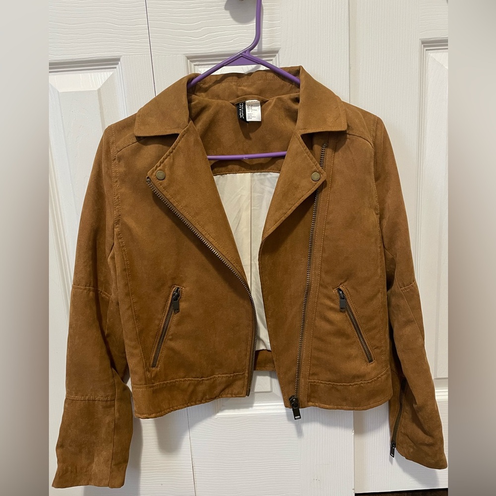 H&M Brown Suede Jacket